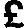 british pound money sign icon